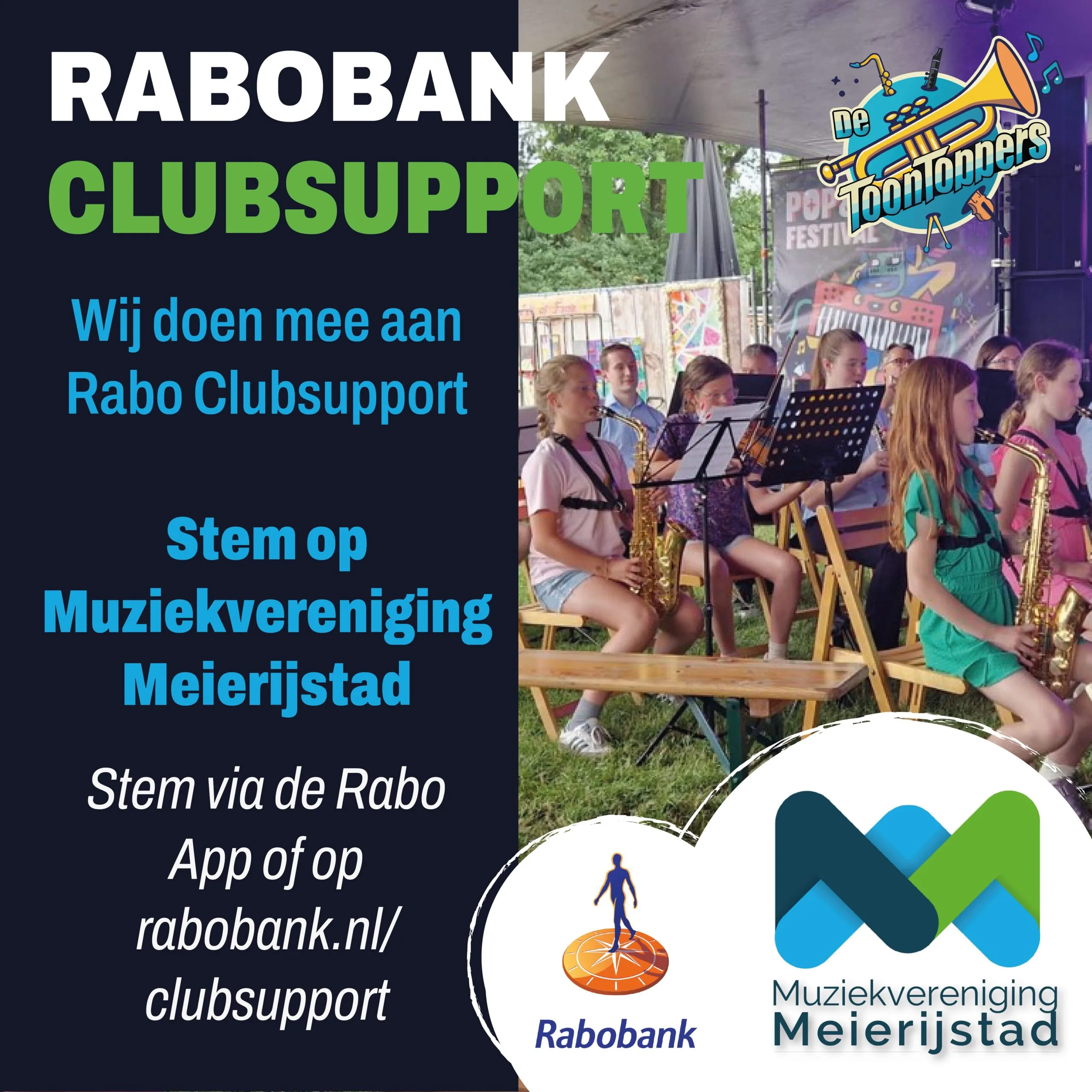 Featured image for “RaboClubSupport 1 tm 23 september. Stem op ons!”