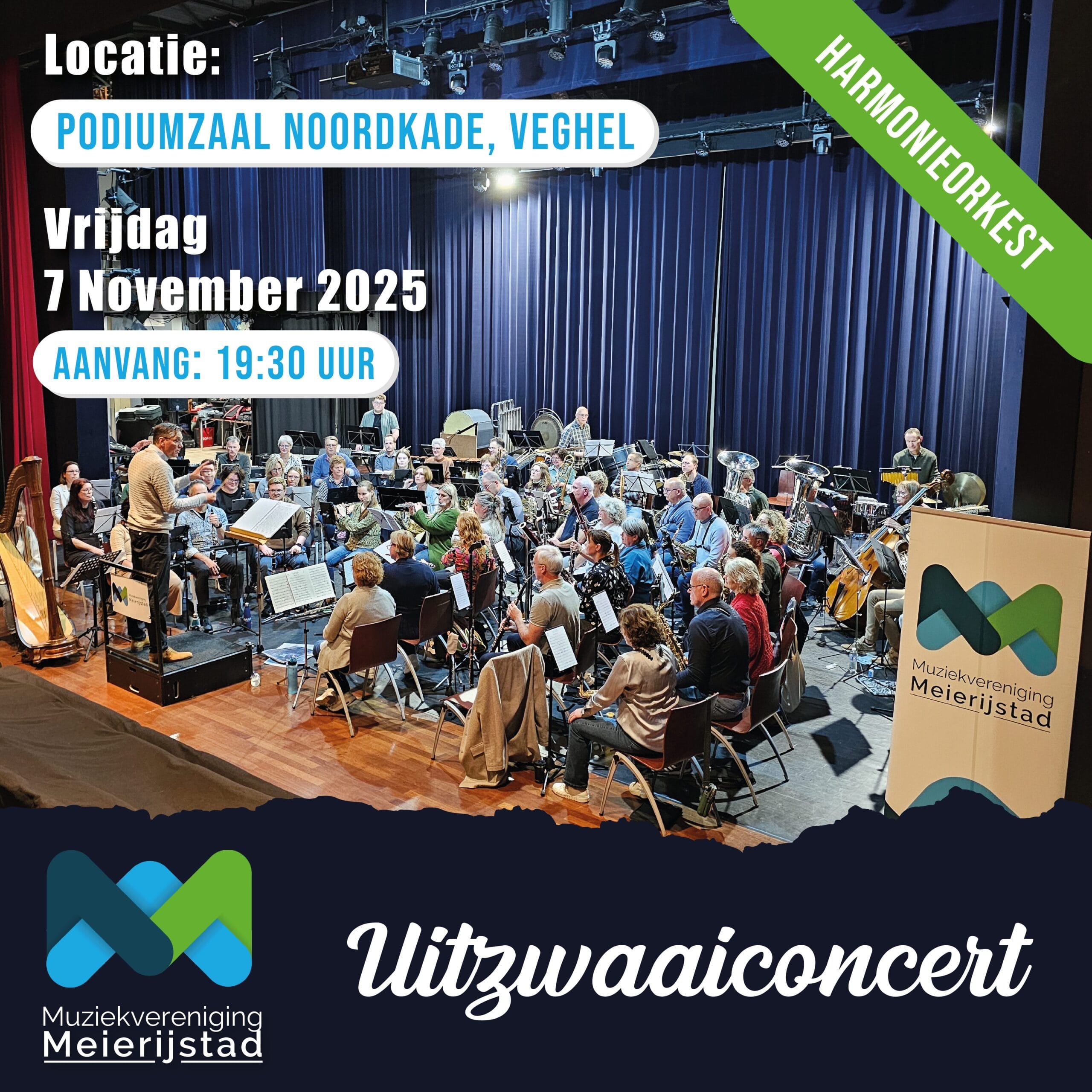 Featured image for “De mensen achter de muziek: Muziekvereniging Meierijstad op weg naar concours ”
