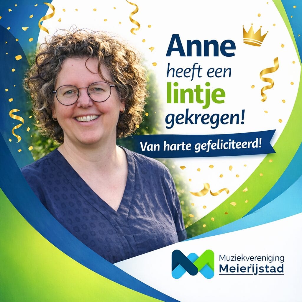 Featured image for “Een lintje voor Anne!”