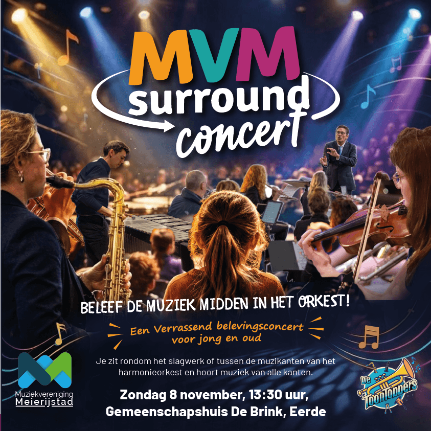 Featured image for “Muziek van binnenuit beleven tijdens uniek MVM Surround Concert – Verrassend voor Jong en Oud ”